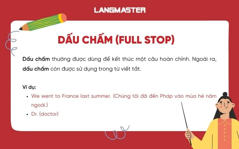 Dấu chấm (Full stop)