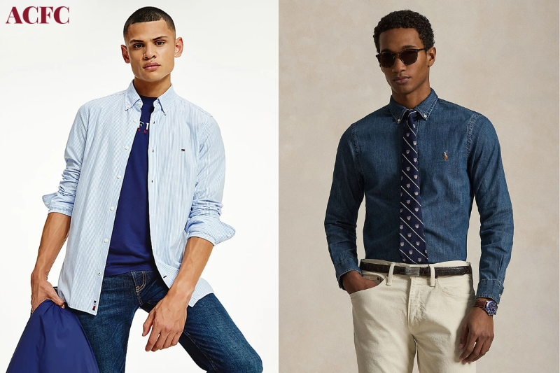 Áo Sơ Mi Nam Slim Fit Và Sức Hút Của Phom Ôm Gọn Trong Menswear Hiện Đại
