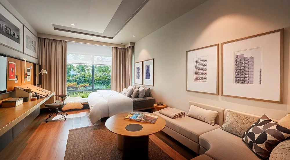 Chi tiết nội thất và ánh sáng tự nhiên