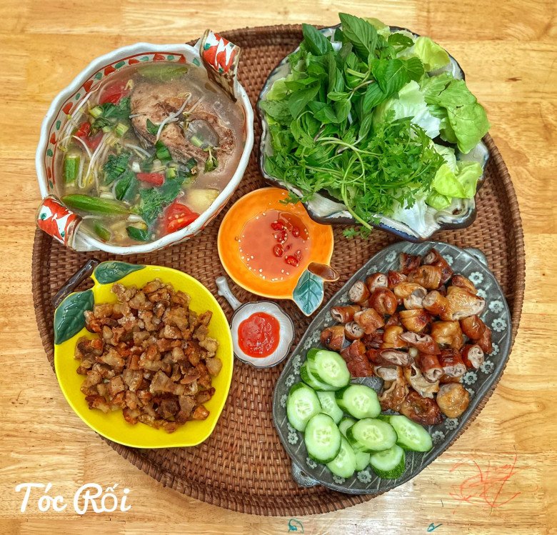 Bữa ăn dặm nhiều màu