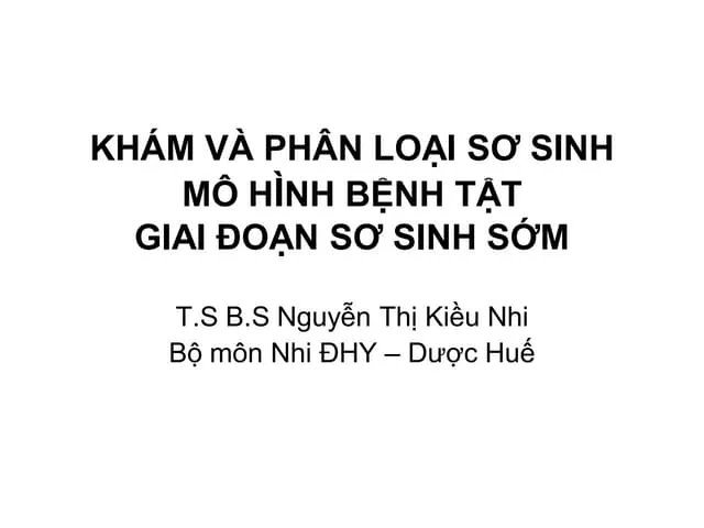 Dấu hiệu bé cần đi khám