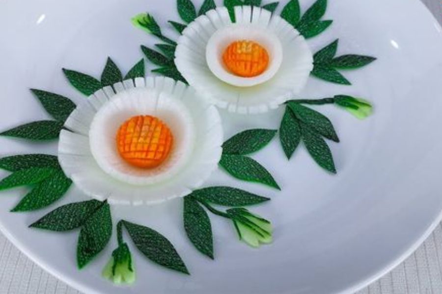 Trang trí thức ăn cho thật bắt mắt