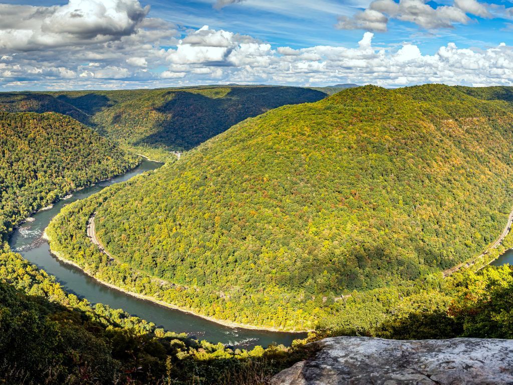 Hẻm núi và cây cầu New River Gorge