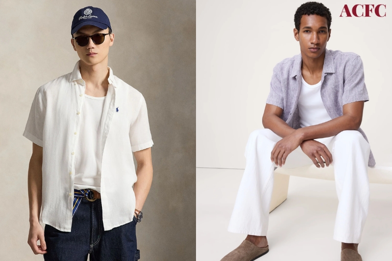 Áo Sơ Mi Linen Nam Cho Những Ngày Cần Sự Thoáng Nhẹ Và Chỉn Chu