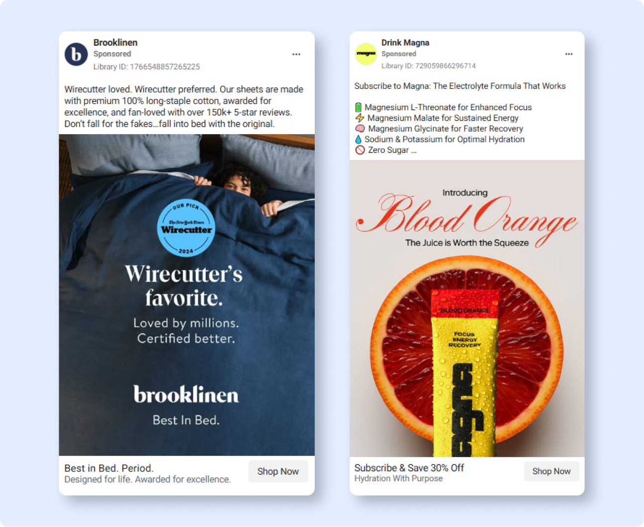 Ví dụ quảng cáo Facebook với lợi ích rõ ràng