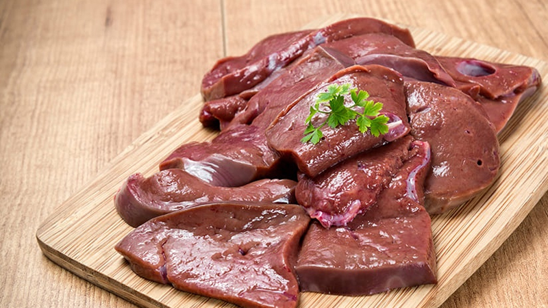 Gan bò giàu vitamin B12
