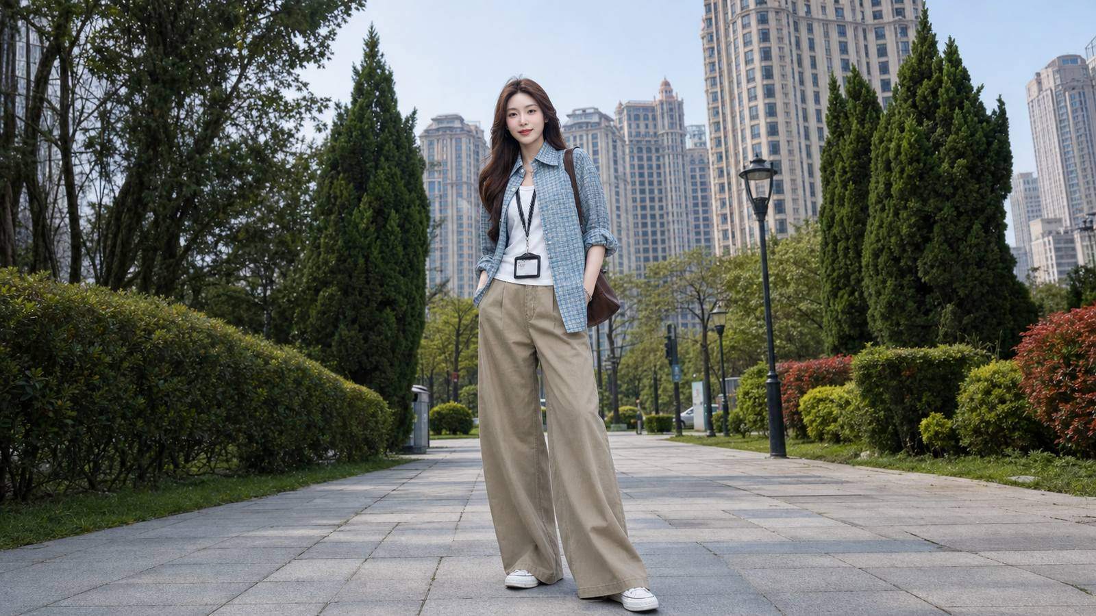 Dùng góc chụp thấp nhẹ để kéo dáng
