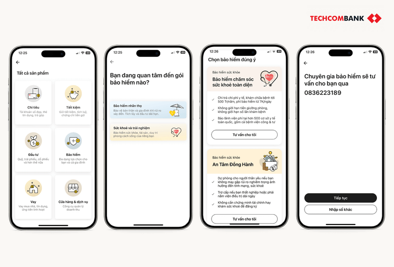 Liên hệ với chuyên gia của Techcombank để được tư vấn miễn phí