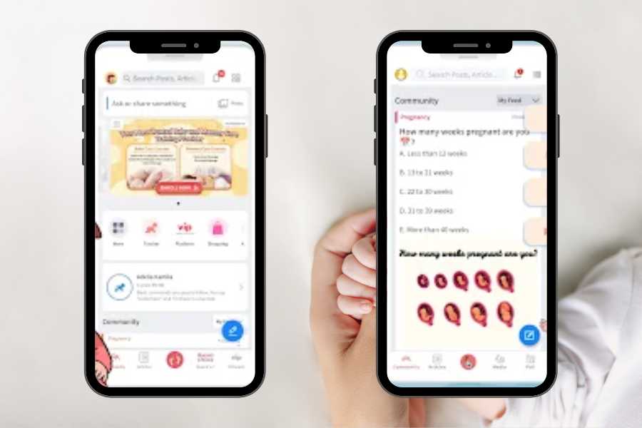 The Asianparent app mang thai và nuôi con khỏe mạnh
