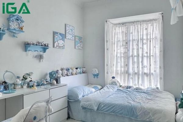 Nguyên tắc phối màu sắc cho phòng ngủ nhỏ thoáng mát