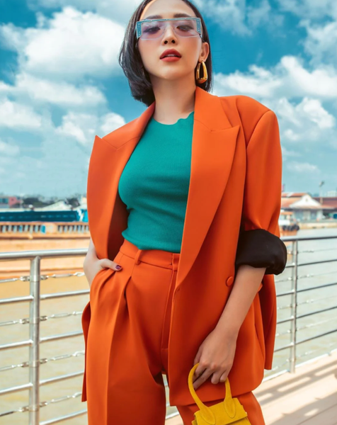 Sự cân bằng giữa gam màu nóng và lạnh