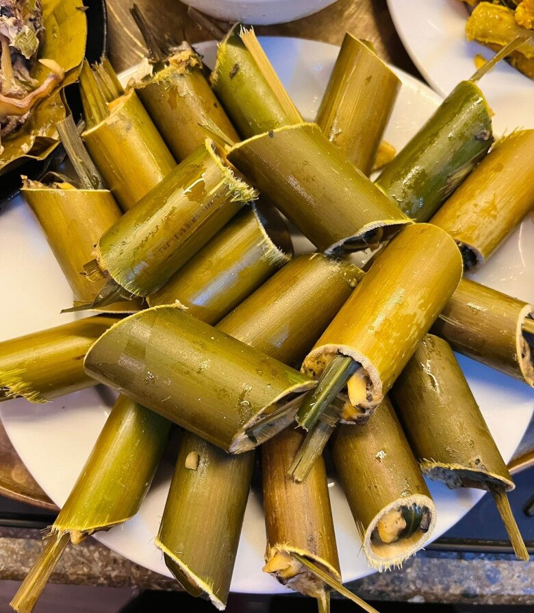 Chả ốc nhồi thơm lá lốt