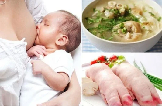 Thực phẩm giúp mẹ lợi sữa sau sinh