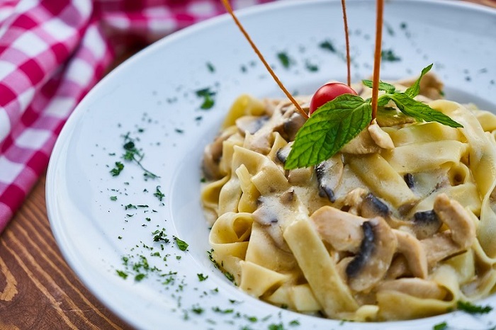 Thêm một loại mỳ Ý Pappardelle Món ăn nổi tiếng ở Ý