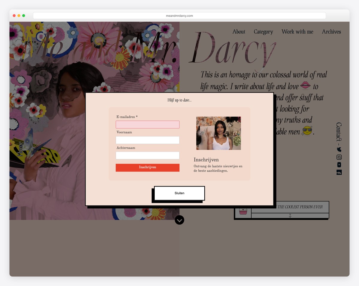 Giao diện blog cá nhân ấm áp