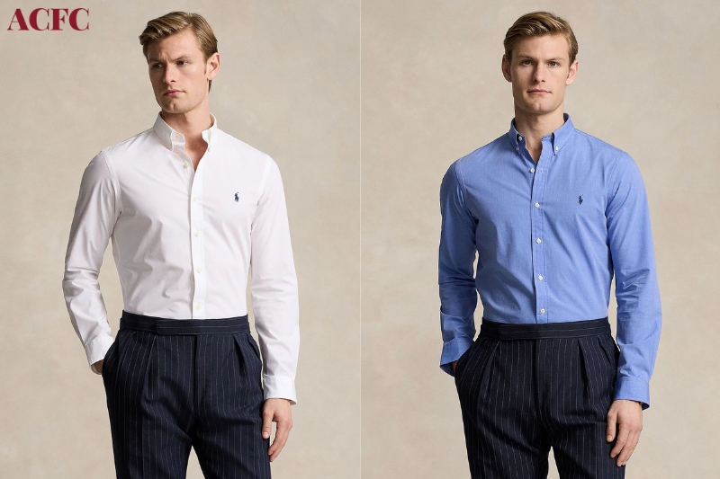 Áo Sơ Mi Nam Slim Fit Và Sức Hút Của Phom Ôm Gọn Trong Menswear Hiện Đại