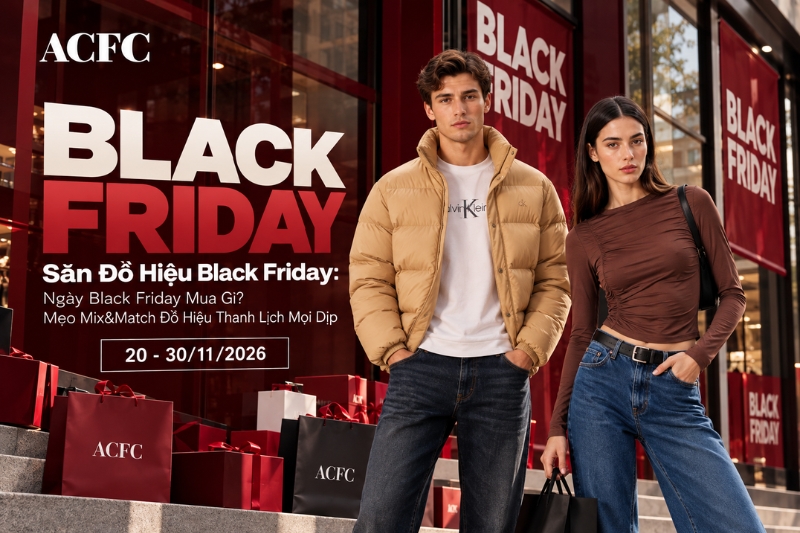 Ngày Black Friday Mua Gì? Mẹo Mix&Match Đồ Hiệu Thanh Lịch Mọi Dịp