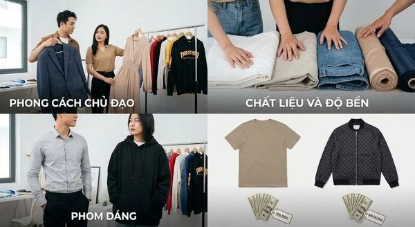 Tiêu chí chọn thương hiệu quần áo Việt Nam