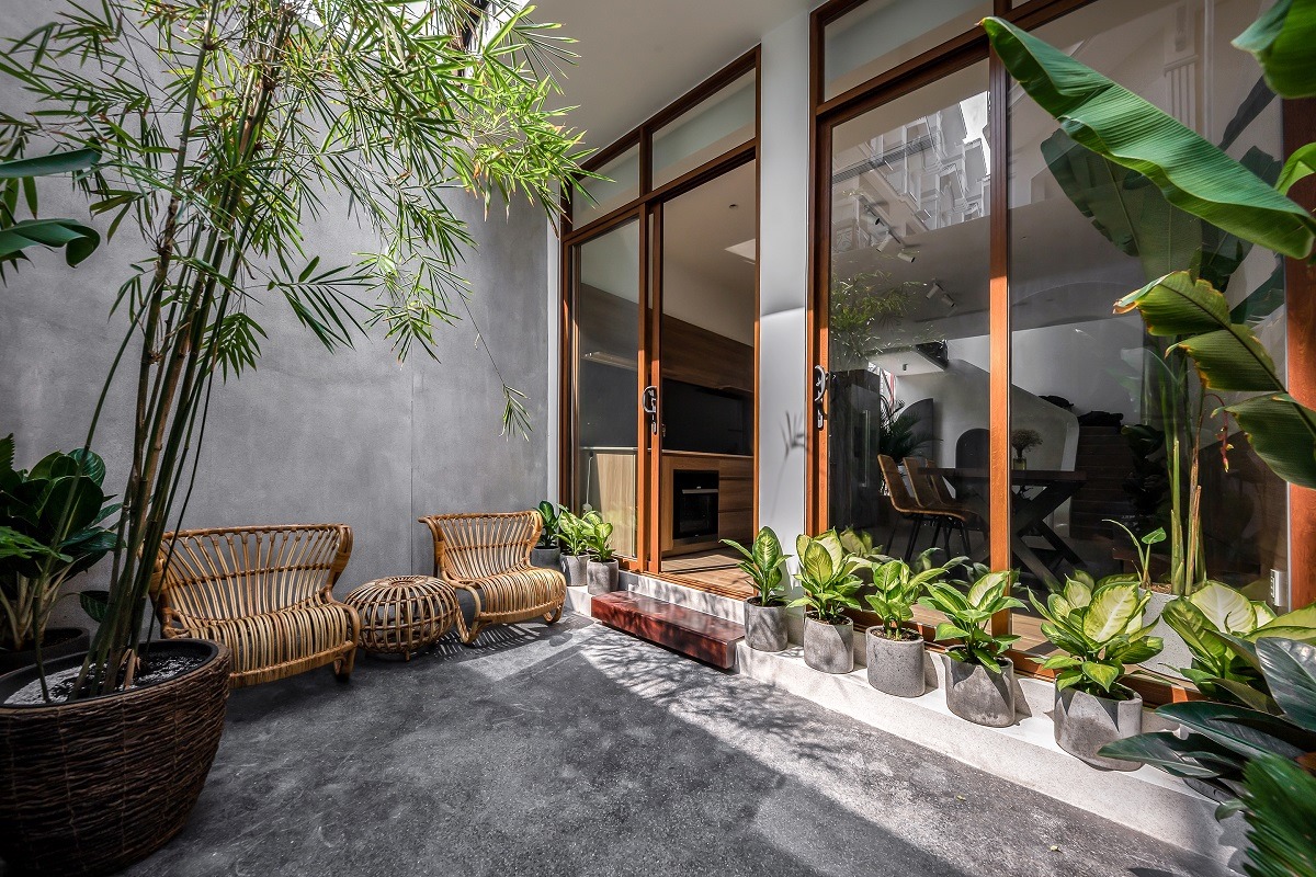 Phòng khách mang đậm chất cá tính và sự thanh lịch