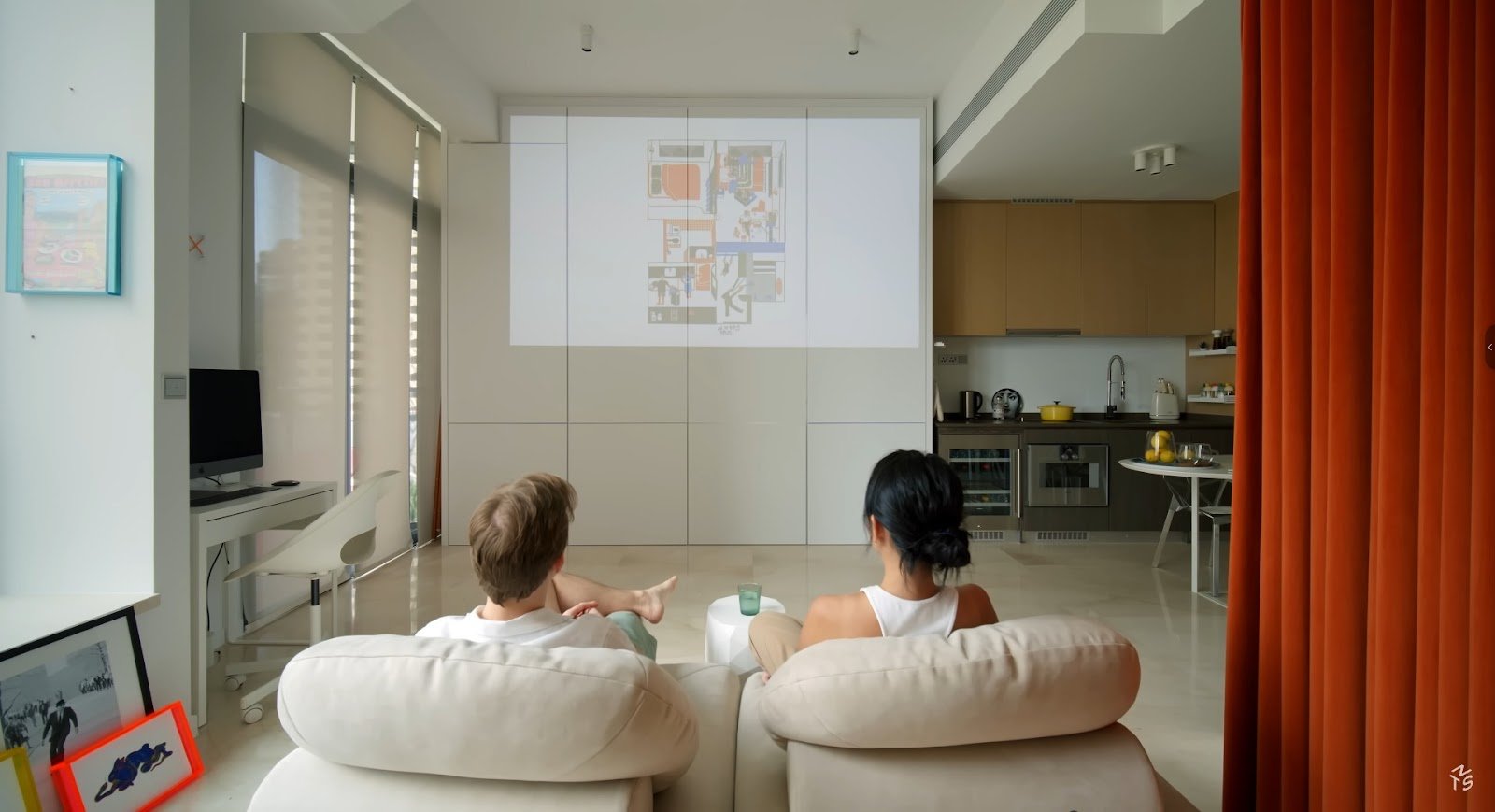 Bố trí nội thất thông minh giúp căn nhà gọn và thoáng hơn
