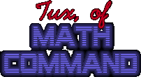 Phần mềm học toán Tux Math