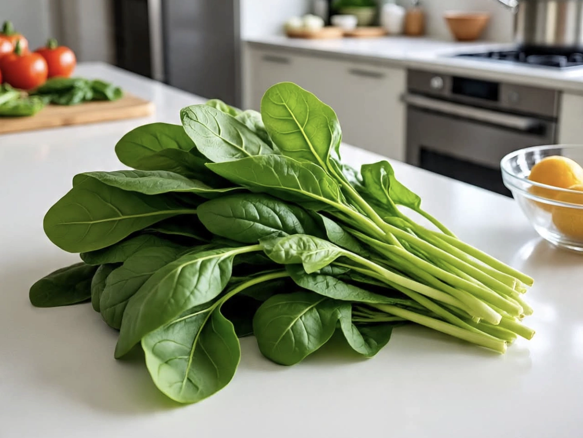 Rau bina là nguồn magnesium và folate hữu ích cho buổi tối