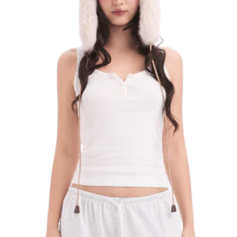 Quần tây lưng cao ống suông