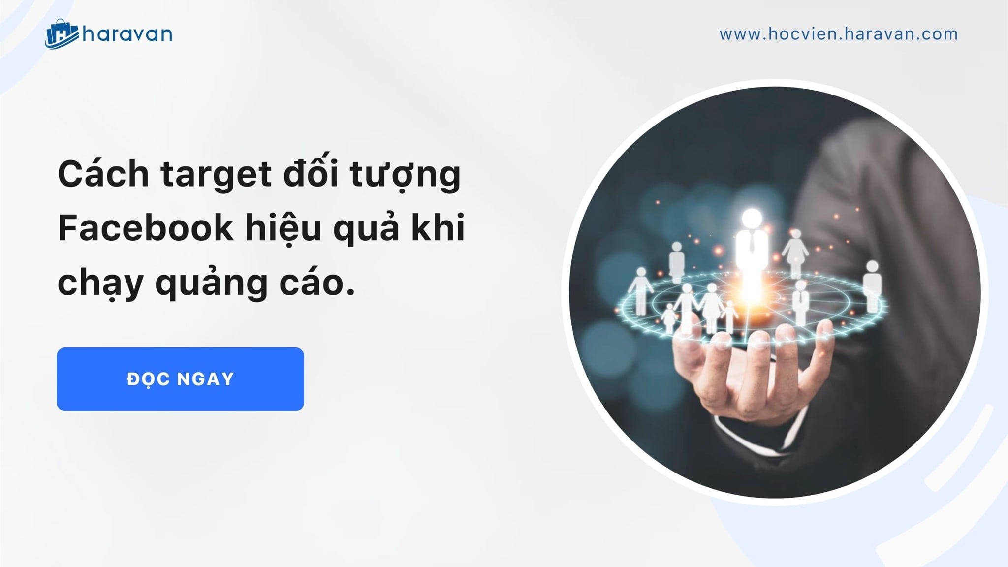 Thiết lập target theo sở thích cho salon sử dụng sản phẩm thuần chay