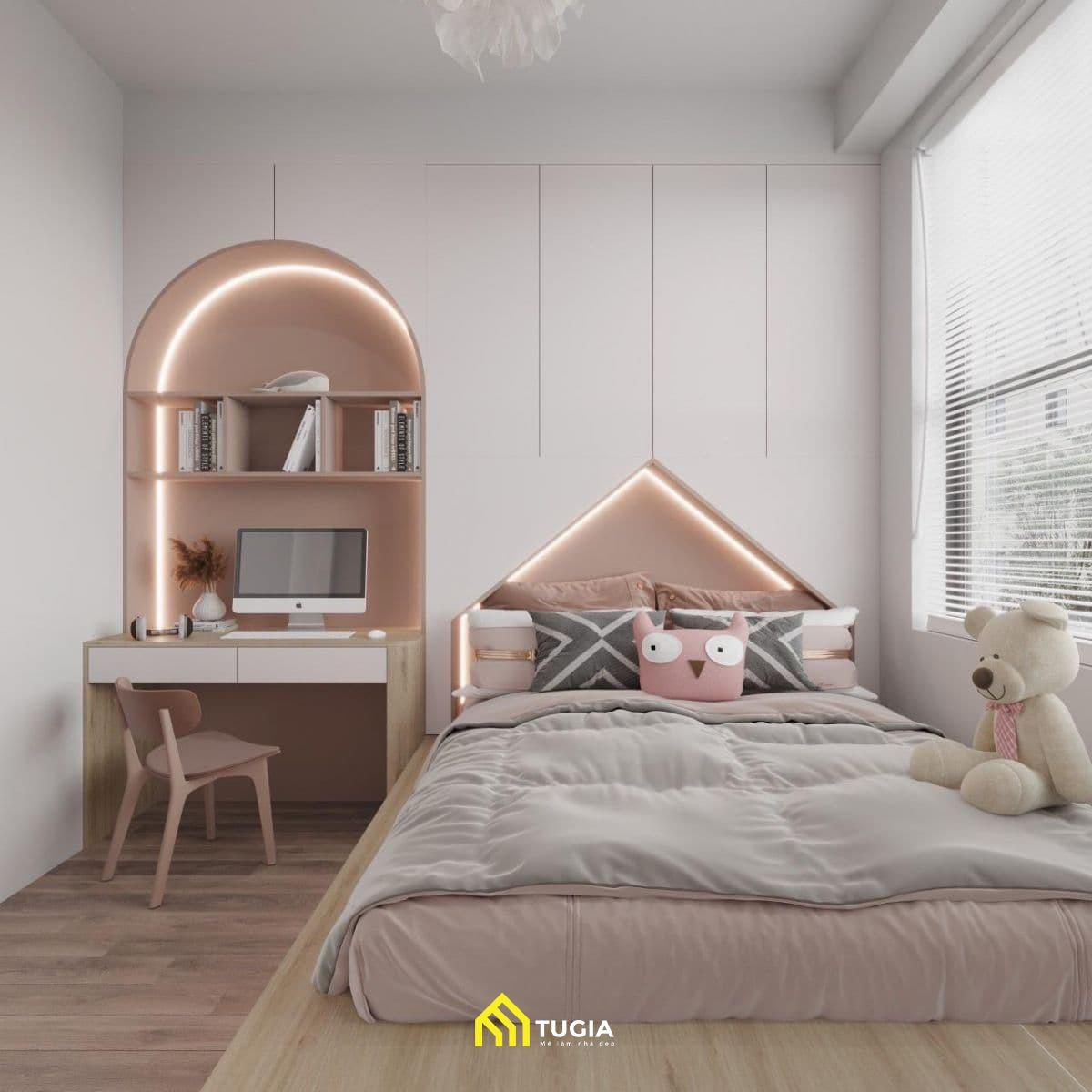 Thiết kế phòng ngủ 6m2 phong cách tối giản