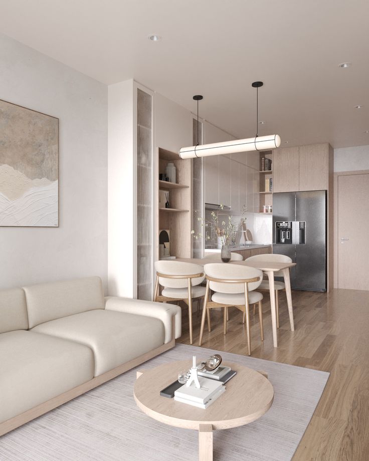 Thiết kế nội thất chung cư 2 phòng ngủ