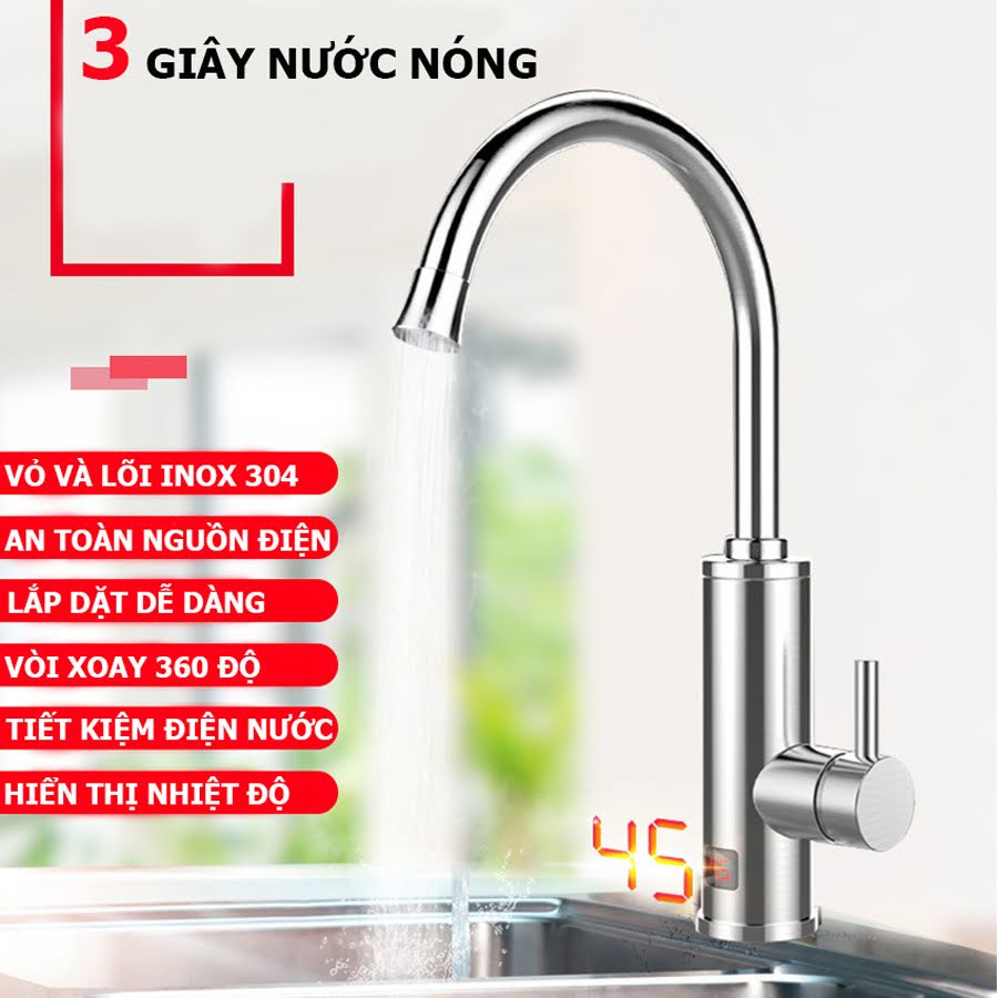Máy làm nóng nước tức thì nhỏ gọn