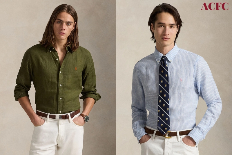 Áo Sơ Mi Linen Nam Cho Những Ngày Cần Sự Thoáng Nhẹ Và Chỉn Chu