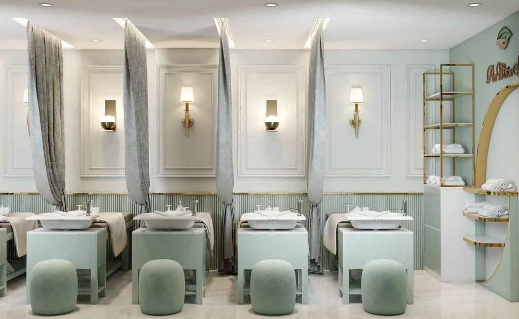 Không gian xanh tại An Miên Spa
