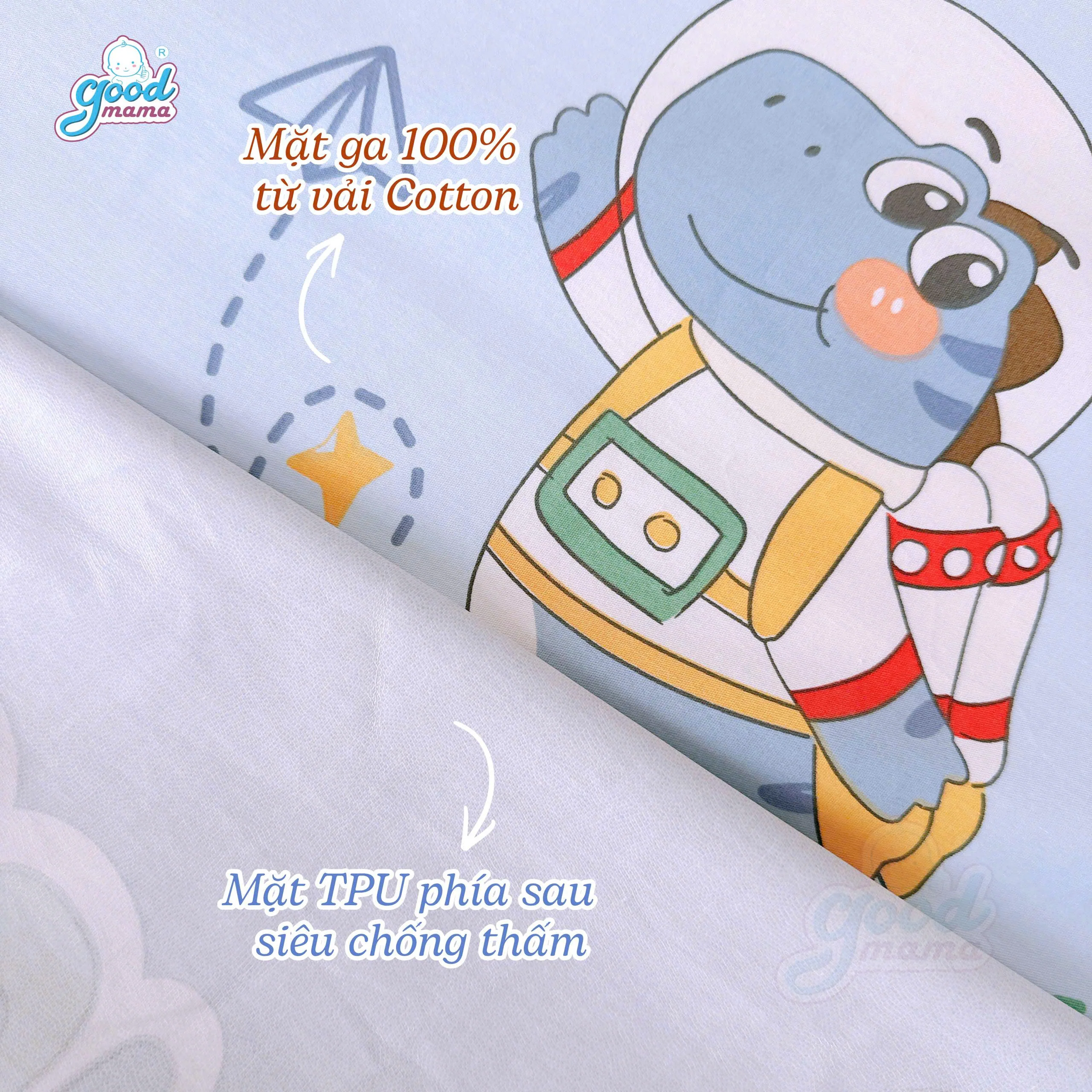 Ga cotton bo chun ôm sát khung nệm