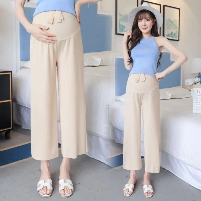 Quần ống rộng lưng cao hỗ trợ bụng