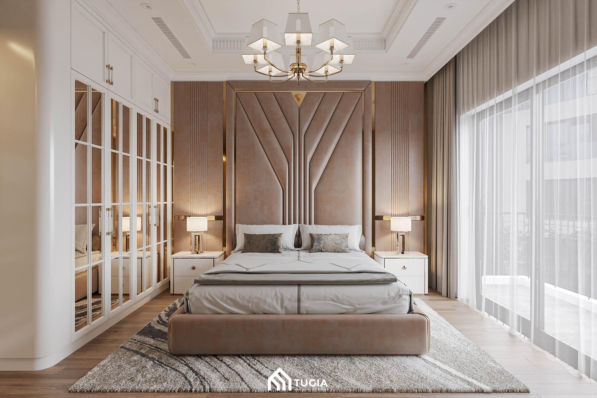 Sử dụng tủ quần áo sang trọng tone màu trắng cao cấp