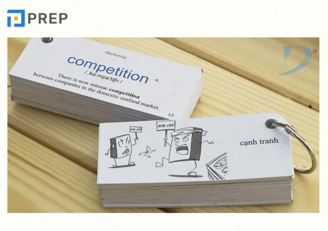 Tạo flashcards từ vựng tiếng Anh