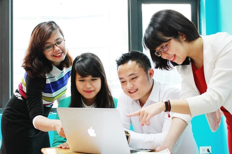 Lớp học tiếng Anh tương tác