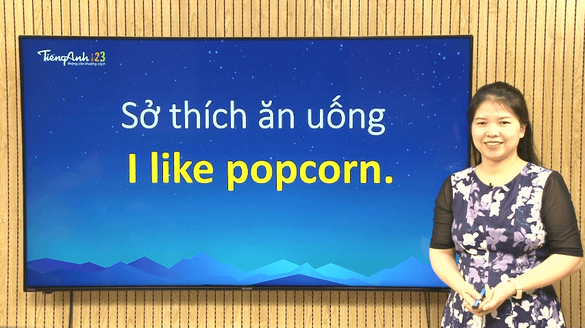 Minh hoạ cách nói sở thích ăn uống bằng tiếng Anh