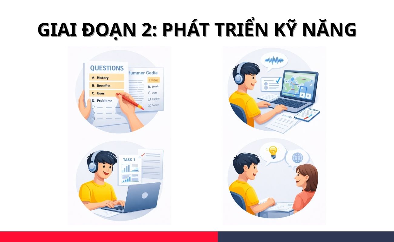 Phát triển kỹ năng (Band 4.5-6.0)