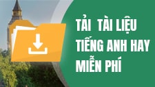 Tài liệu ôn tập ngữ pháp các thì tương lai miễn phí