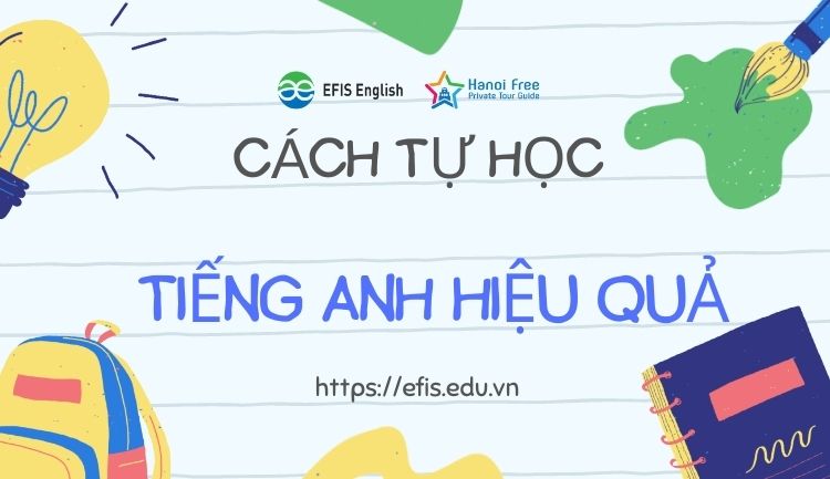 Người học tiếng Anh tại bàn học