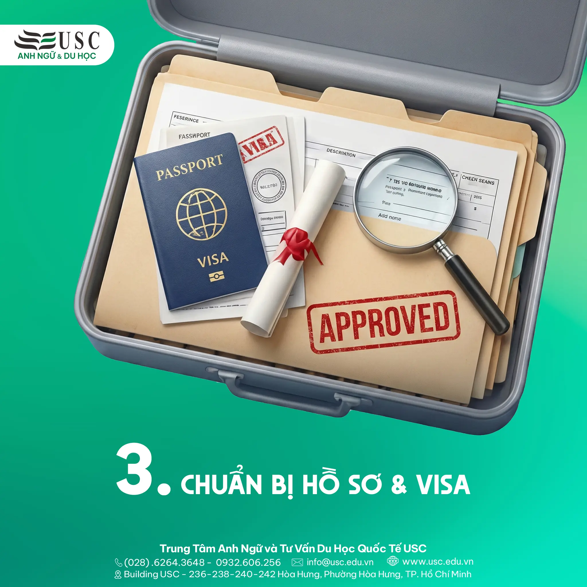 Hồ sơ visa du học