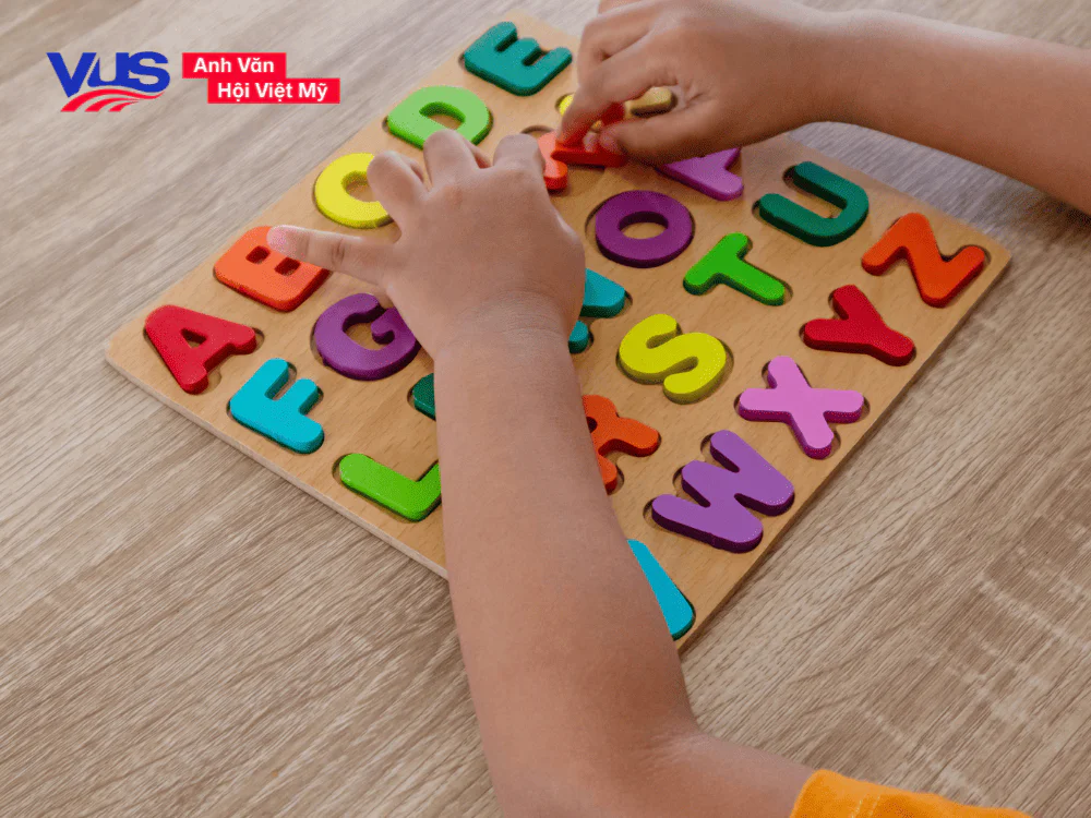 Chủ đề bảng chữ cái khi dạy tiếng Anh cho trẻ mầm non