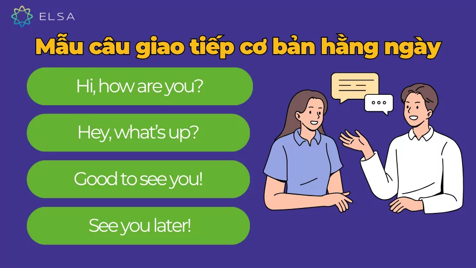 Mẫu câu giao tiếp cơ bản hằng ngày