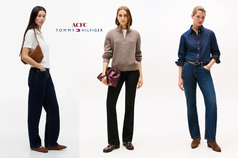 Quần Jeans Tommy Hilfiger Và Cách Denim Mỹ Được Thể Hiện Qua Những Phom Dáng Quen Thuộc
