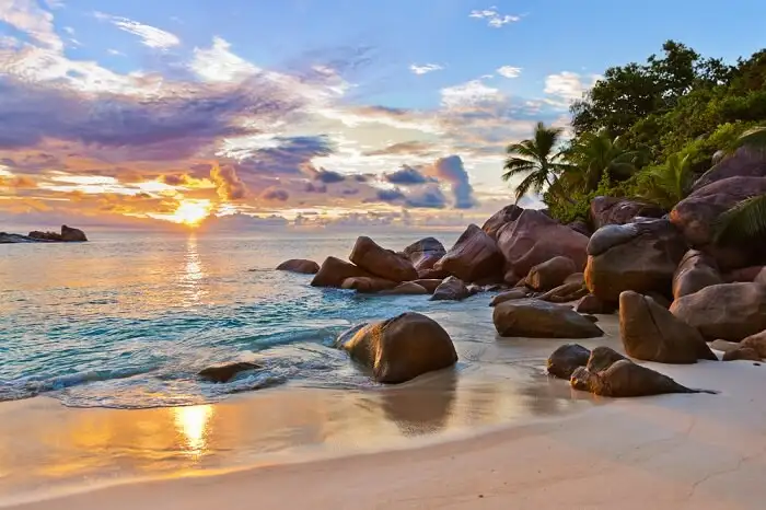 Bãi biển tuyệt đẹp ở Seychelles