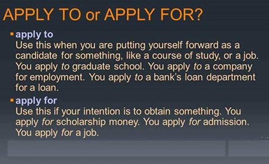 Cách dùng apply đúng