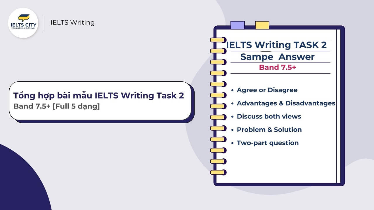 Học sinh luyện viết IELTS