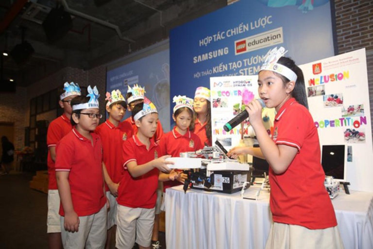 Học sinh tiểu học WASS tham dự hội thảo giáo dục STEM